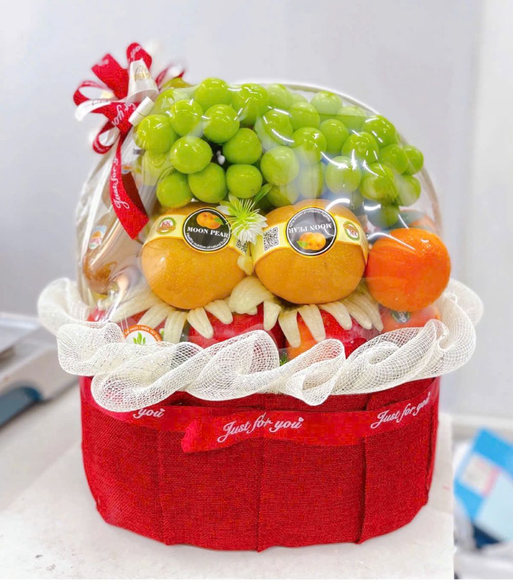 Giỏ Hoa Quả Giao Nhanh Được Chuẩn Bị